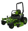 Райдер с нулевым радиусом разворота Greenworks ZTC152 82V (152 см) бесщеточный аккумуляторный с АКБ 24 кВтч, без ЗУ
