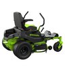 Райдер с нулевым радиусом разворота Greenworks GC82ZT107 82V (107 см) бесщеточный аккумуляторный с 6хАКБ 8 Ач + ЗУ GС82СР600