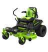 Райдер с нулевым радиусом разворота Greenworks GC82ZT107 82V (107 см) бесщеточный аккумуляторный с 6хАКБ 8 Ач + ЗУ GС82СР600
