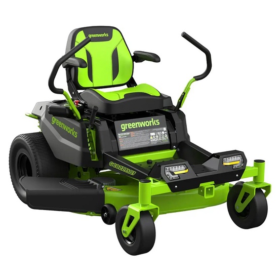 Райдер с нулевым радиусом разворота Greenworks GC82ZT107 82V (107 см) бесщеточный аккумуляторный с 6хАКБ 8 Ач + ЗУ G82CT6