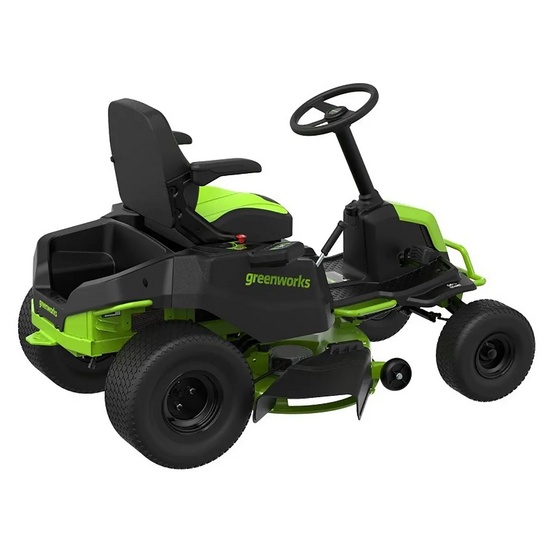 Трактор садовый Greenworks GC82LT107 82V (107 см) бесщеточный аккумуляторный с 6хАКБ 5 Ач + 3хЗУ G82C2