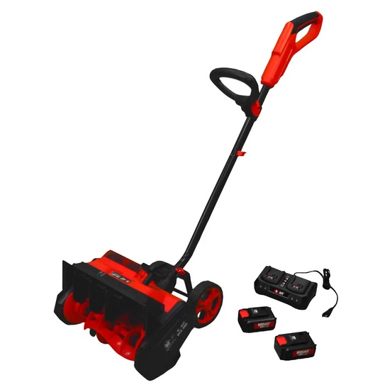 Снегоуборщик аккумуляторный BRAIT BCS-400 с АКБ 4Ач + ЗУ