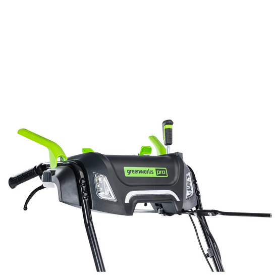 Снегоуборщик аккумуляторный самоходный Greenworks GD82ST56 бесщеточный, 82V с 3хАКБ 8 Ач + ЗУ 8А двойное