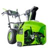 Снегоуборщик аккумуляторный самоходный Greenworks GD82ST56 бесщеточный, 82V с 3хАКБ 5 Ач + ЗУ 24А