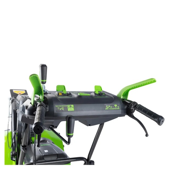 Снегоуборщик аккумуляторный самоходный Greenworks GD82ST56 бесщеточный, 82V с 3хАКБ 5 Ач + ЗУ 24А