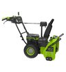 Снегоуборщик аккумуляторный самоходный Greenworks GD82ST56 бесщеточный, 82V с 3хАКБ 5 Ач + ЗУ 24А
