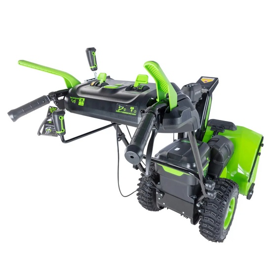 Снегоуборщик аккумуляторный самоходный Greenworks GD82ST56 бесщеточный, 82V с 3хАКБ 5 Ач без ЗУ