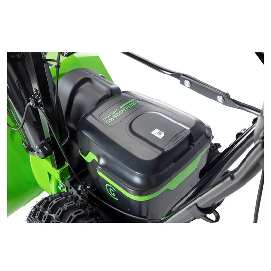 Снегоуборщик аккумуляторный самоходный Greenworks GD82ST56 бесщеточный, 82V с 3хАКБ 5 Ач без ЗУ