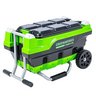 Снегоуборщик аккумуляторный самоходный Greenworks GD82ST56 бесщеточный, 82V с 3хАКБ 2.5 Ач + ЗУ 24А
