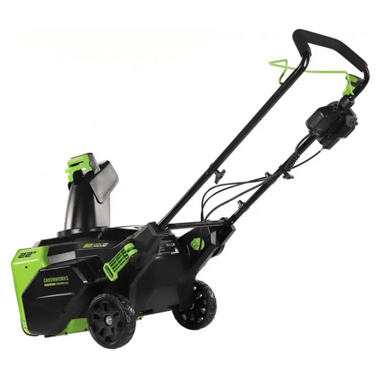 Снегоуборщик аккумуляторный Greenworks GD82STK5 бесщеточный, 82V с АКБ 5 Ач + ЗУ 4А