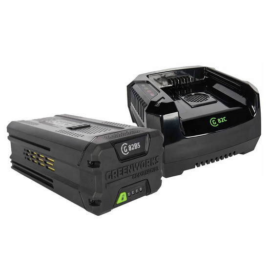 Снегоуборщик аккумуляторный Greenworks GD82STK5 бесщеточный, 82V с АКБ 5 Ач + ЗУ 4А
