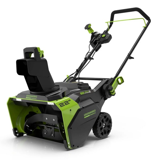 Снегоуборщик аккумуляторный Greenworks GD82ST бесщеточный, 82V без АКБ и ЗУ