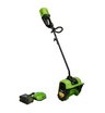 Снегоуборщик аккумуляторный ручной Greenworks GD60SS бесщеточный, 60V с АКБ 4 Ач + ЗУ 2А