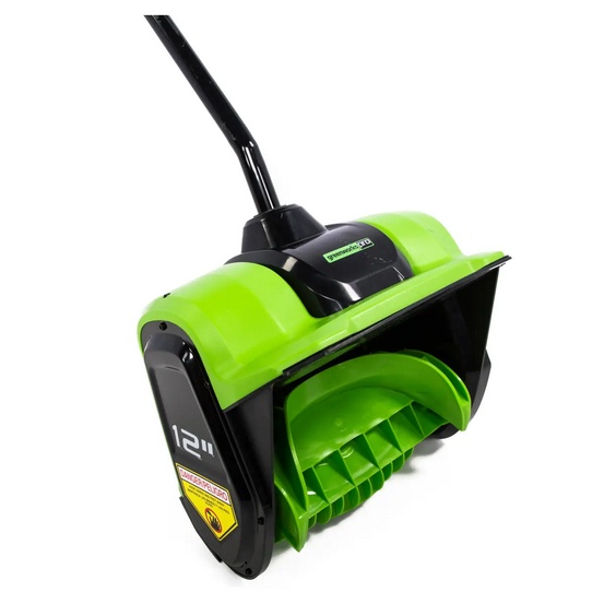 Снегоуборщик аккумуляторный ручной Greenworks GD60SS бесщеточный, 60V с АКБ 5 Ач + ЗУ 2А