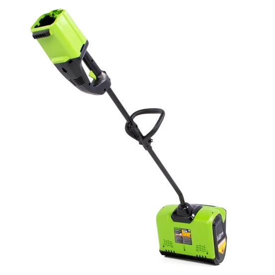 Снегоуборщик аккумуляторный ручной Greenworks GD60SS бесщеточный, 60V с АКБ 5 Ач + ЗУ 2А