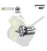 Снегоуборщик аккумуляторный Greenworks GD60SS2 с АКБ 2 А.ч. + ЗУ 2А
