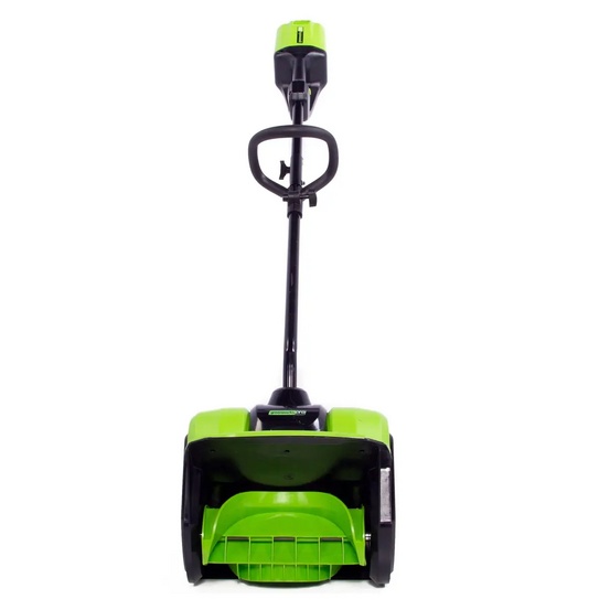 Снегоуборщик аккумуляторный ручной Greenworks GD60SS бесщеточный, 60V с АКБ 5 Ач + ЗУ 10А двойное