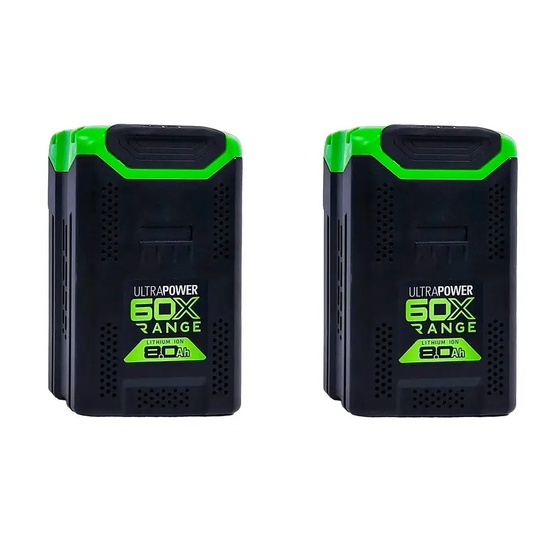 Снегоуборщик аккумуляторный ручной Greenworks GD60PST бесщеточный, 60V с 2хАКБ 8 Ач + ЗУ 2А