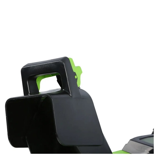 Снегоуборщик аккумуляторный ручной Greenworks GD60PST бесщеточный, 60V с 2хАКБ 2 Ач + ЗУ 2А