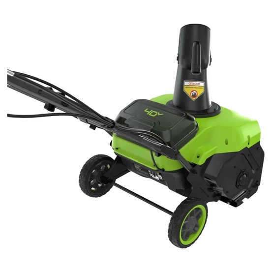 Снегоуборщик аккумуляторный Greenworks GD40STX2 бесщеточный, 40V без АКБ и ЗУ