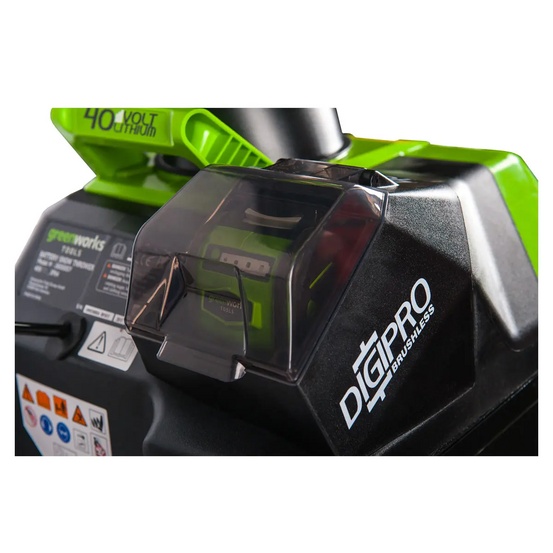 Снегоуборщик аккумуляторный Greenworks GD40ST бесщеточный, 40V без АКБ и ЗУ