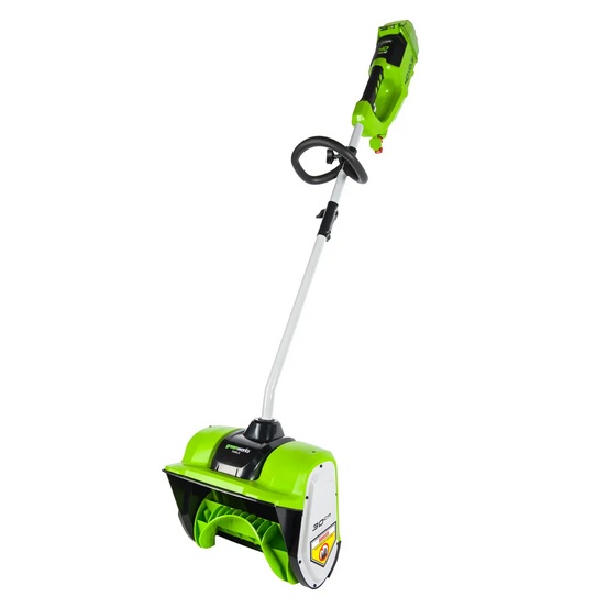 Снегоуборщик аккумуляторный ручной Greenworks GD40SSK5 бесщеточный, 40V с АКБ 5 Ач + ЗУ