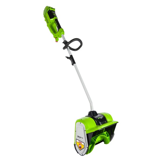 Снегоуборщик аккумуляторный ручной Greenworks GD40SSK4 бесщеточный, 40V с АКБ 4 Ач + ЗУ