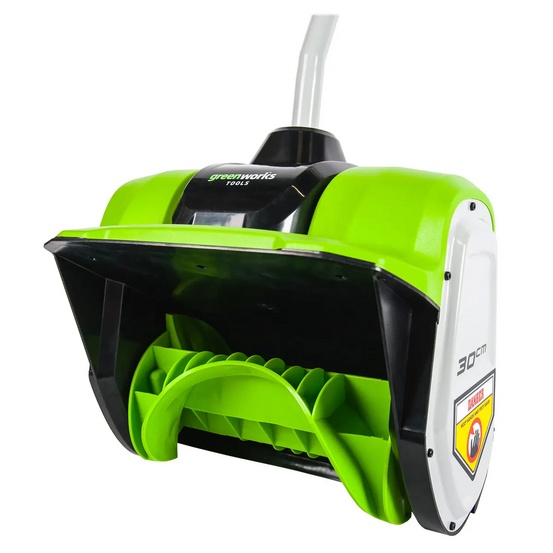 Снегоуборщик аккумуляторный ручной Greenworks GD40SSK4 бесщеточный, 40V с АКБ 4 Ач + ЗУ