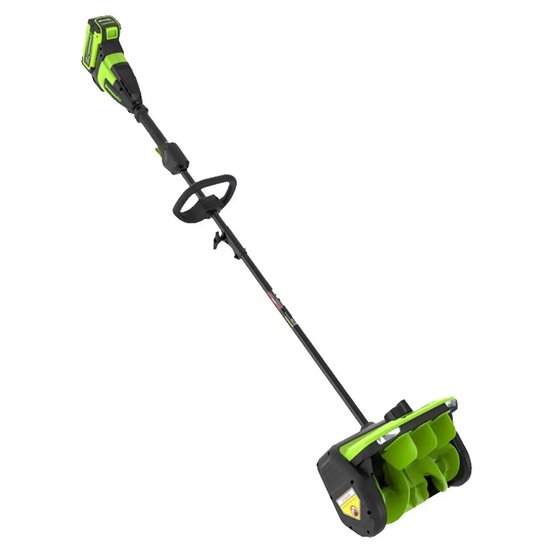 Снегоуборщик аккумуляторный Greenworks GD40SS2, 40V с АКБ 5 А.ч. + ЗУ 4А двойное
