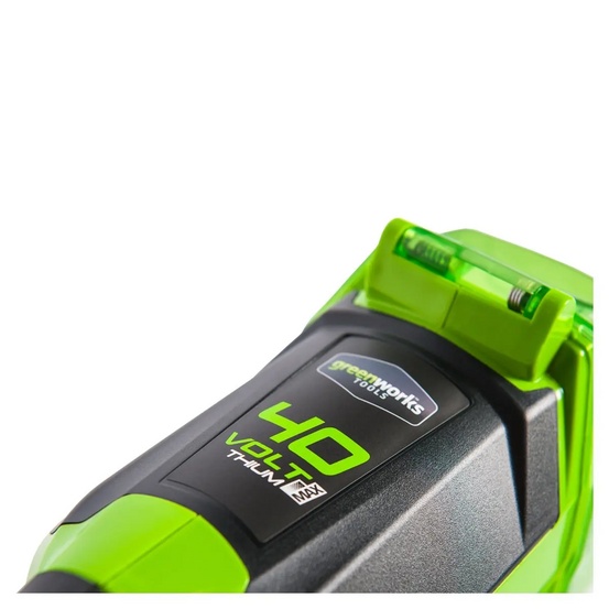 Снегоуборщик аккумуляторный ручной Greenworks GD40SS бесщеточный, 40V с АКБ 5 Ач без ЗУ