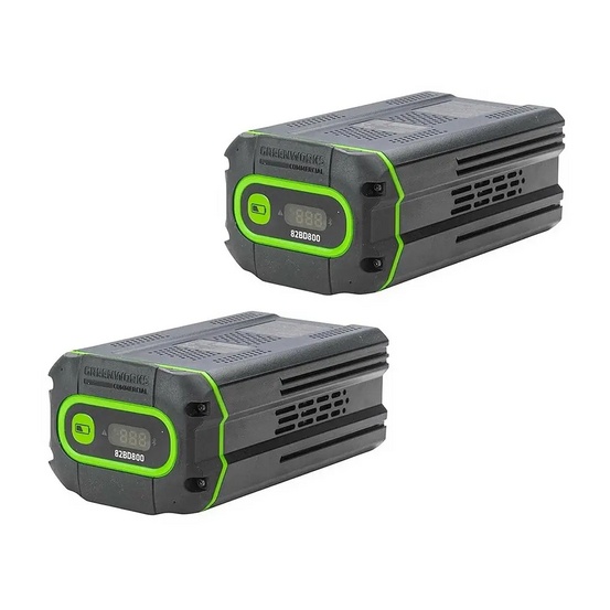 Снегоуборщик аккумуляторный Greenworks 82SN22 с АКБ 2х8 Ач, без ЗУ