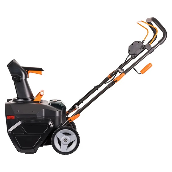 Снегоуборщик аккумуляторный WORX WG471E, с АКБ 2х4Ач + ЗУ 2А двойное