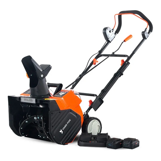 Снегоуборщик аккумуляторный YARD FOX BASIC 4625E, с АКБ 2х4Ач + ЗУ 4А двойное