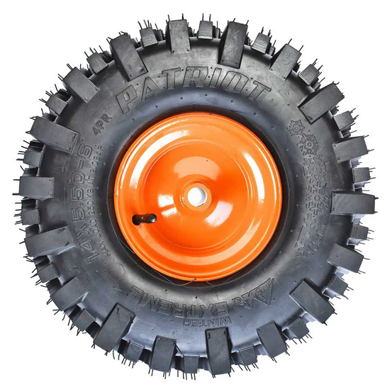 Колесо левое пневматическое с диском Patriot 14x5,50-6 Winter Extreme