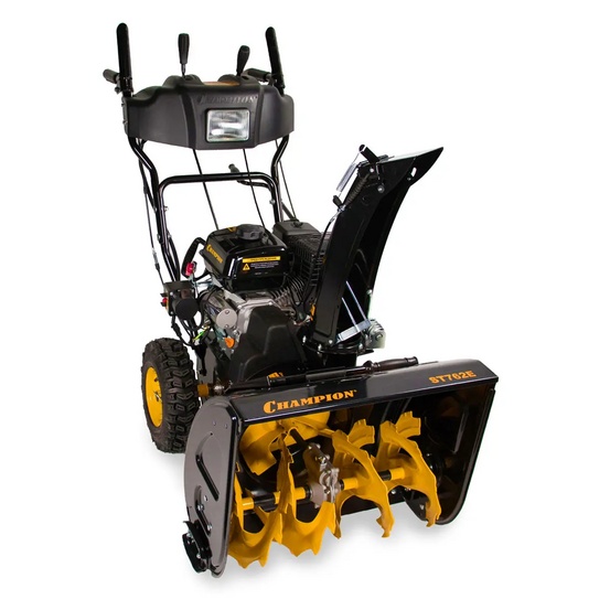 Снегоуборщик бензиновый самоходный CHAMPION ST762E