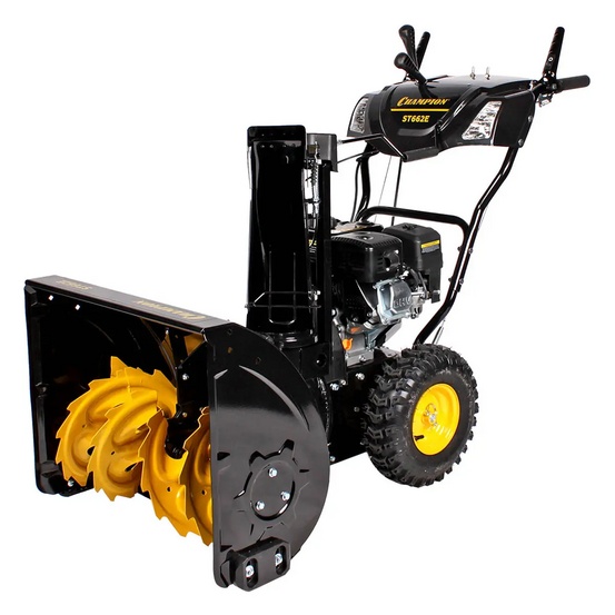 Снегоуборщик бензиновый самоходный CHAMPION ST662E