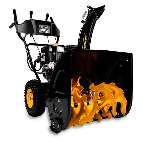 Снегоуборщик бензиновый самоходный CHAMPION ST656BS