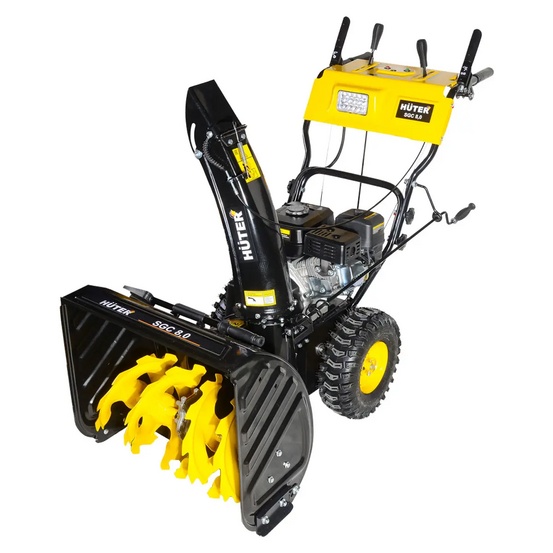 Снегоуборщик бензиновый самоходный Huter SGC 8,0