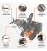 Снегоуборщик бензиновый гусеничный Patriot Сибирь 85 ET