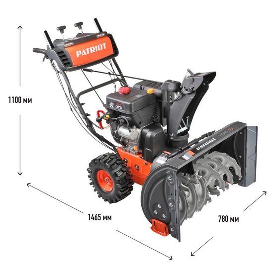 Снегоуборщик бензиновый самоходный Patriot Сибирь 113 E