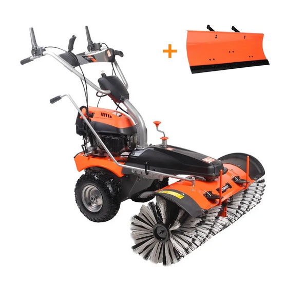 Подметальная машина Patriot S 610P + скребок для снега Patriot SN-100