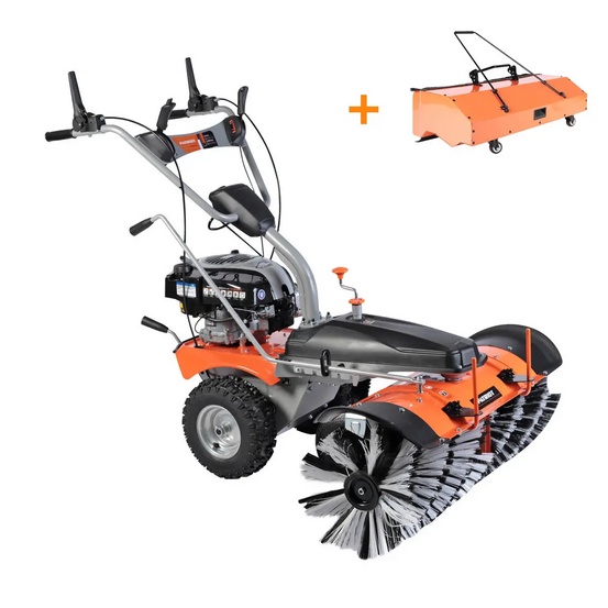 Подметальная машина Patriot S 510 BS + контейнер для сбора мусора Patriot SC-100