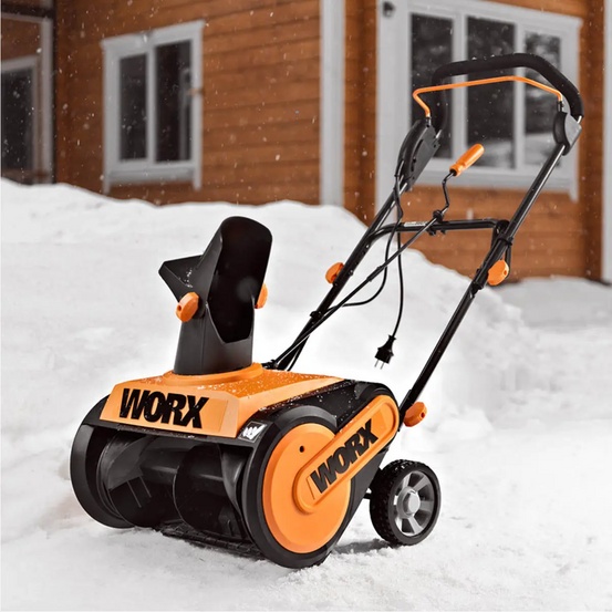 Снегоуборщик электрический WORX WG450E 1600Вт