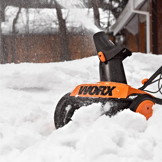 Снегоуборщик электрический WORX WG450E 1600Вт
