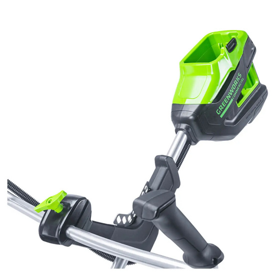 Аккумуляторный триммер Greenworks TB201H бесщеточный, 82V c АКБ 8 Ач + ЗУ 4А