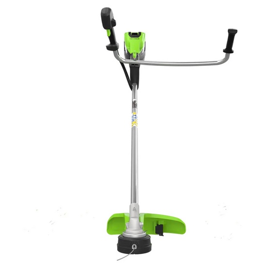 Аккумуляторный триммер Greenworks TB201H бесщеточный, 82V c АКБ 8 Ач