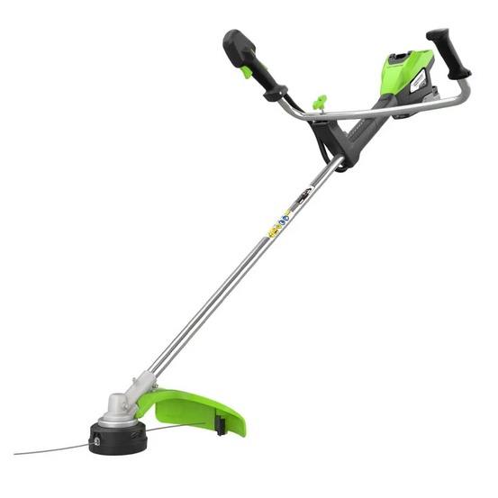 Аккумуляторный триммер Greenworks TB201H бесщеточный, 82V c АКБ 2,5 Ач + ЗУ 4А