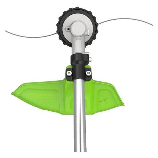 Аккумуляторный триммер Greenworks ST161S бесщеточный, 82V c АКБ 5 Ач + ЗУ 8А двойное
