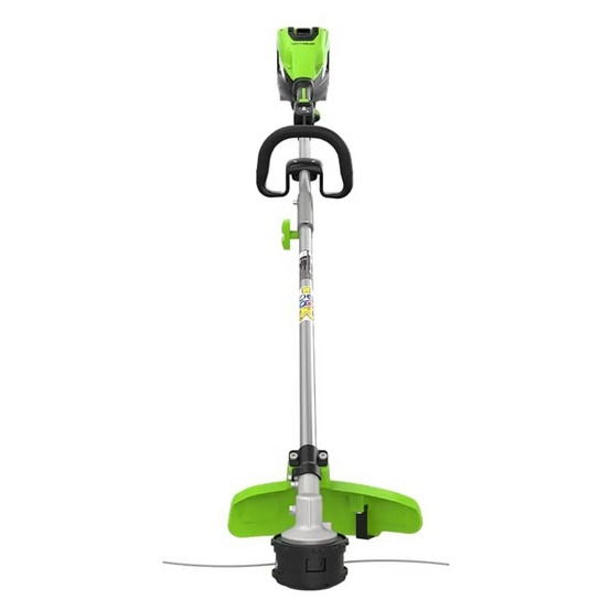 Аккумуляторный триммер Greenworks ST161S бесщеточный, 82V c АКБ 2,5 Ач + ЗУ 8А двойное