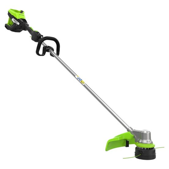 Аккумуляторный триммер Greenworks ST121 бесщеточный, 82V c АКБ 5 Ач + ЗУ 4А